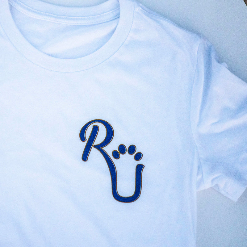 Womens RU Classic White T-Shirt